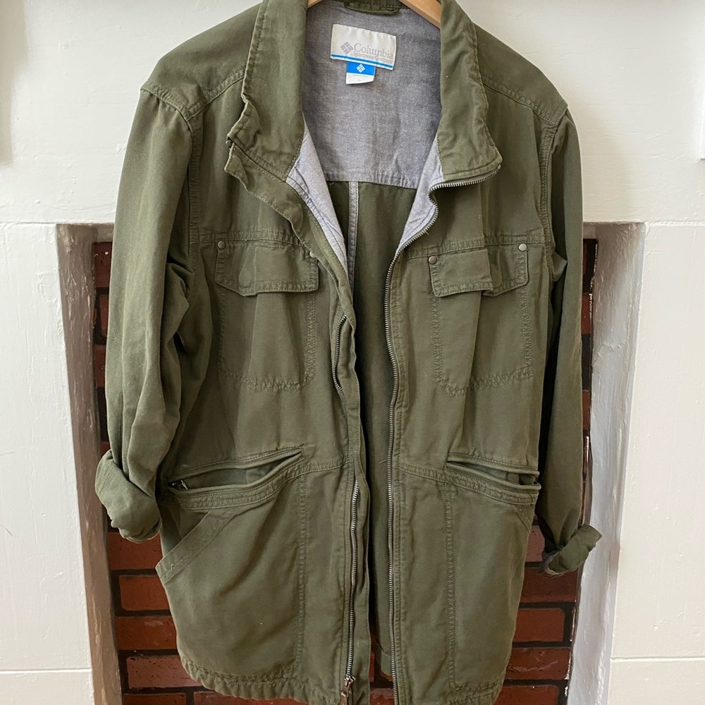 Army Green Denim Jacket